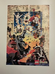 Lego 6097 Night Lord's Castle - 100% Complete with Instruction Box and Poster