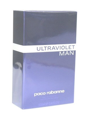 ULTRAVIOLET MAN BY PACO RABANNE 3.4 OZ EDT PRAY FOR MEN NEW & sealed