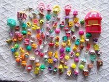 Shopkins Collectable Pieces plus Keyring  Large Bundle Moose Toys Mini Figures