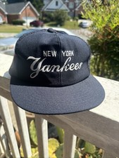 NWT Vintage New York Yankees Trucker Hat 1918s Made In Korea