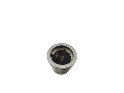 9X Wenzel Seantec Rundsteckverbinder 4-polig Einbaustecker