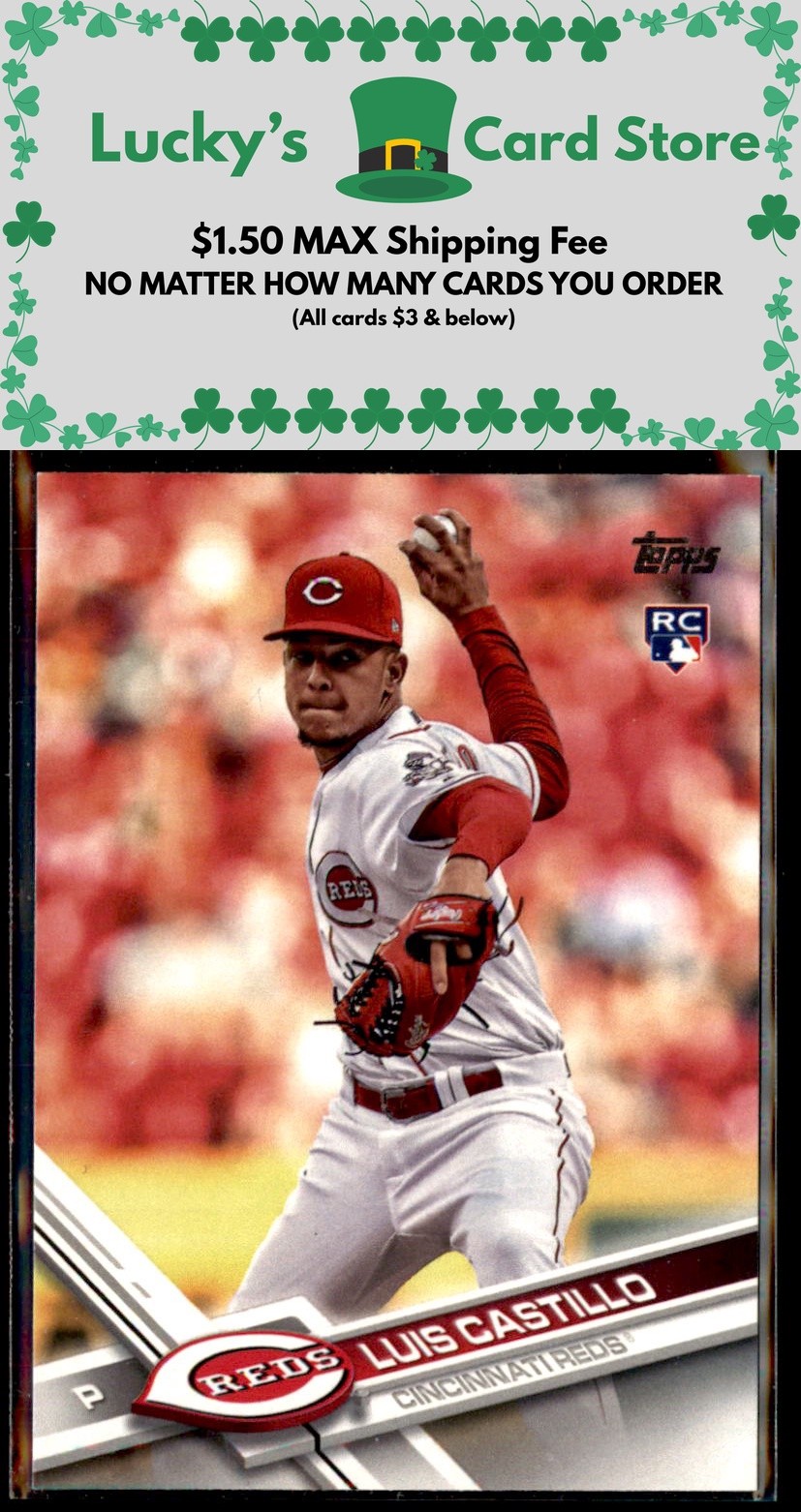 2017 Topps Update #US139 Luis Castillo Rookie