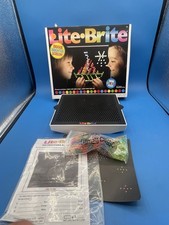 214 Pegs Magic Screen Retro Style Lite Brite Kids Toy Fun Light Bright Game Set