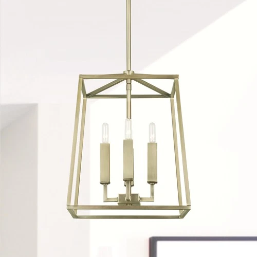 Capital Lighting 537641 Thea 4 Light 12"W Taper Candle Pendant - Picture 10 of 15