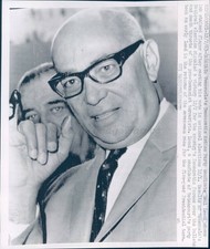 1963 Photo Raul Leoni Politics Presidential Candidate Venezuela Democrat Vote