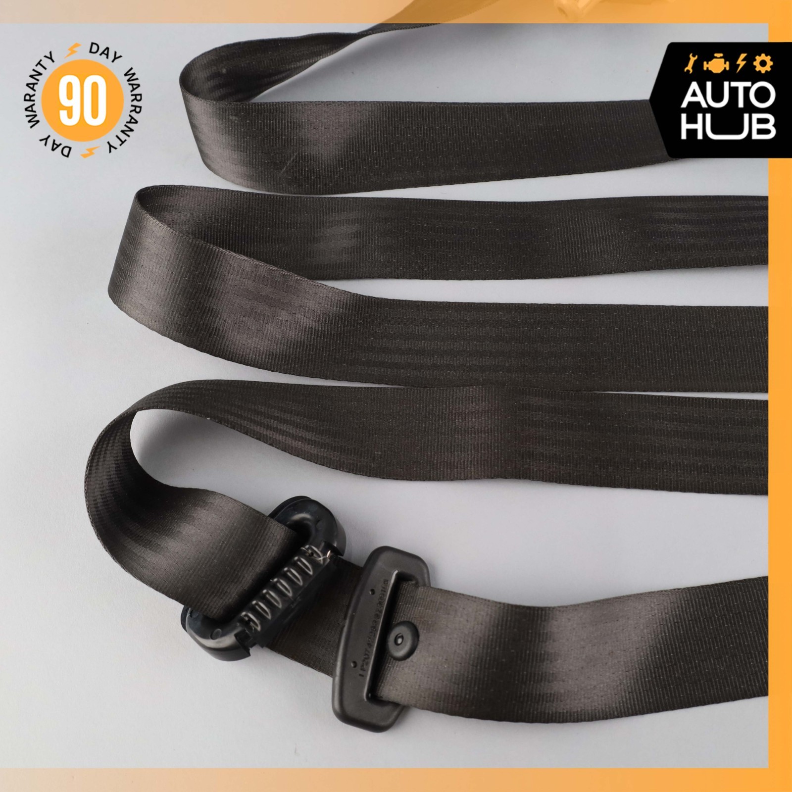 08-18 Maserati GranTurismo M145 Coupe Front Right Side Seat Belt Black OEM 47k