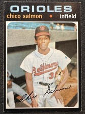 1971 TOPPS CHICO SALMON (BALTIMORE ORIOLES) #249 VG/EX