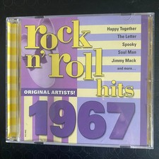 Rock 'n' Roll Hits 1967 CD Madacy Entertainment Original Artists Classic Pop