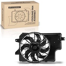 Engine Radiator Cooling Fan Assembly Compatible with Select Ford Models -