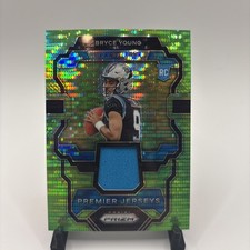 2023 Panini Prizm #PJ-BY RC SP Pulsar PATCH🟩 Bryce Young Carolina Panthers