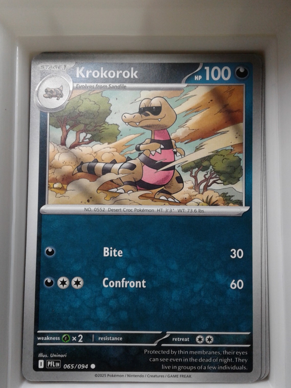 Krokorok Common ME02: Phantasmal Flames 065/094 NM