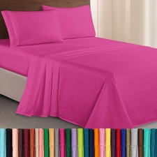 Luxurious 1500 Premium Hotel Quality Microfiber Three Line Embroidered Softest