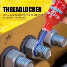 Blue Thread Locker 243 Nuts-Bolts Locker Screw Adhesive Lock Tight Seal Fastener