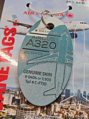 Air Canada Planetags A320-211 C-FTJ birthday number | eBay