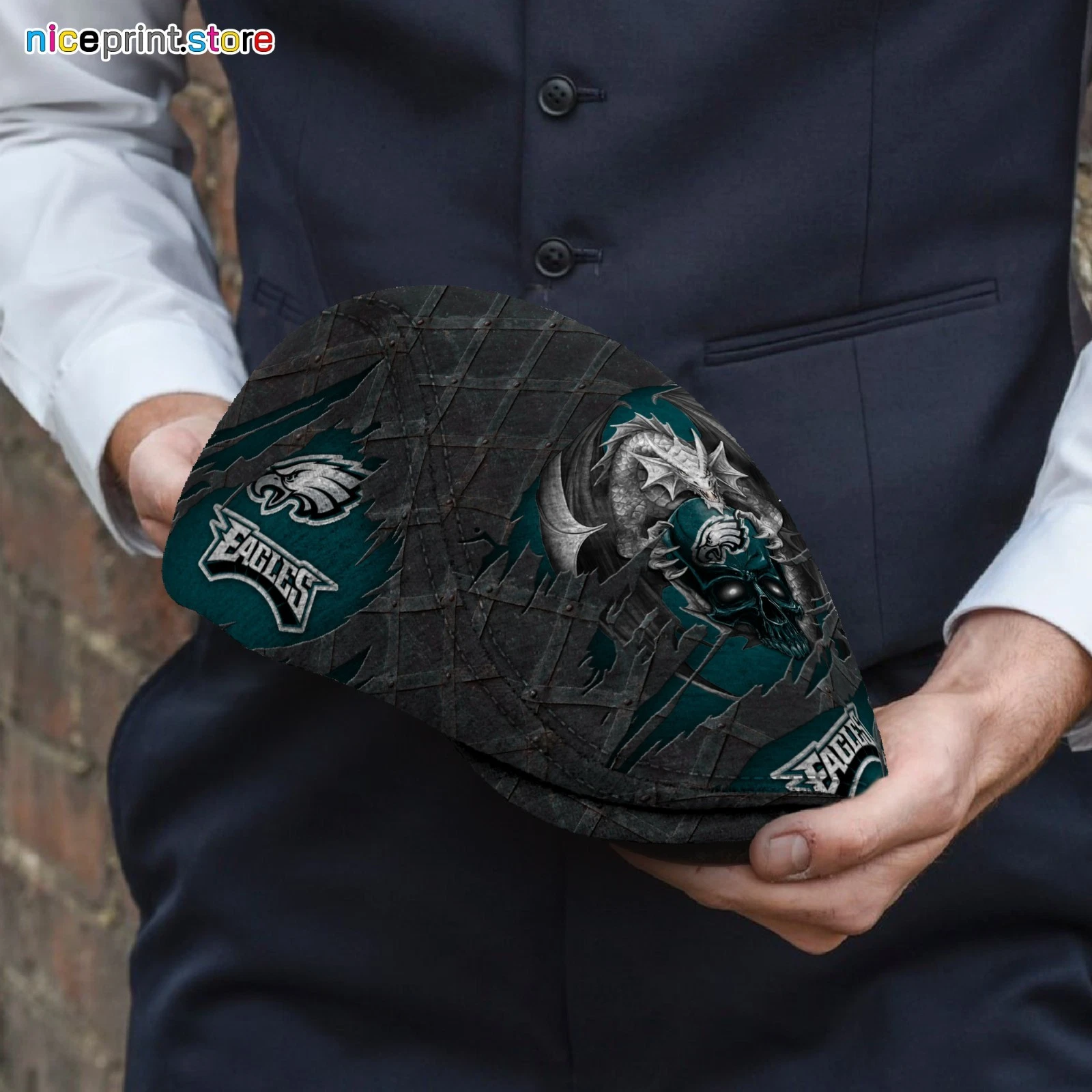 Philadelphia Team Eaglesss Jeff Cap Eaglesss Driver Cap football Golf Cap football Flat Cap