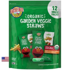 Earth's Best Organic Kids Snacks, Sesame Street Toddler Snacks, Organic Garden