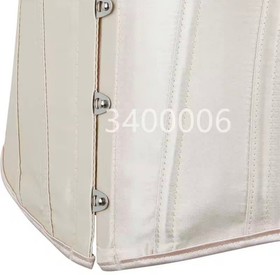 Women Sexy Lace Up Boned Overbust Corset Satin Victorian Bustier Bodyshaper Tops