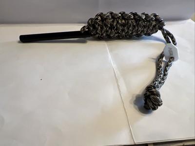 Snake Skin  3 firestarter/ASR Mini Striker 90  550 Survival Cordage Handcrafted