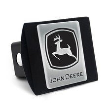 John Deere Black Metal Hitch Cover - Lp87262