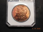 1886 Morgan Silver Dollar  MS65+ BEAUTIFUL GOLDEN TONING Gem Unc — photo 2
