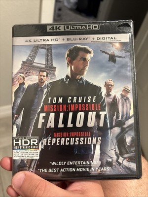 Mission: Impossible Fallout Ultra HD 2018 New Sealed