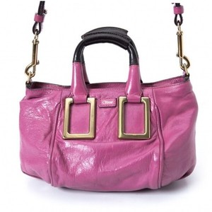 Sac à Main Chloé Ethel En Cuir Vintage - Grand Modèle, Couleur Noir - Occasion En Très Bon état