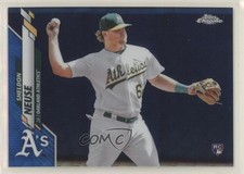 2020 Topps Chrome Blue Wave Refractor 54/75 Sheldon Neuse #61 Rookie RC 7qg
