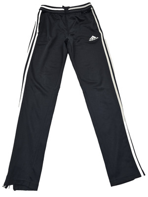Adidas Trainingshose schwarz XL 3-Streifen Kordelzug Unisex
