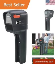 Mailbox Post Set - MailMaster Plus Black Design, Easy to Assemble Features