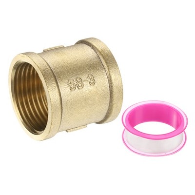 Messing Rohr Fitting 1'' BSP Innengewinde x 1'' BSP für Adapter