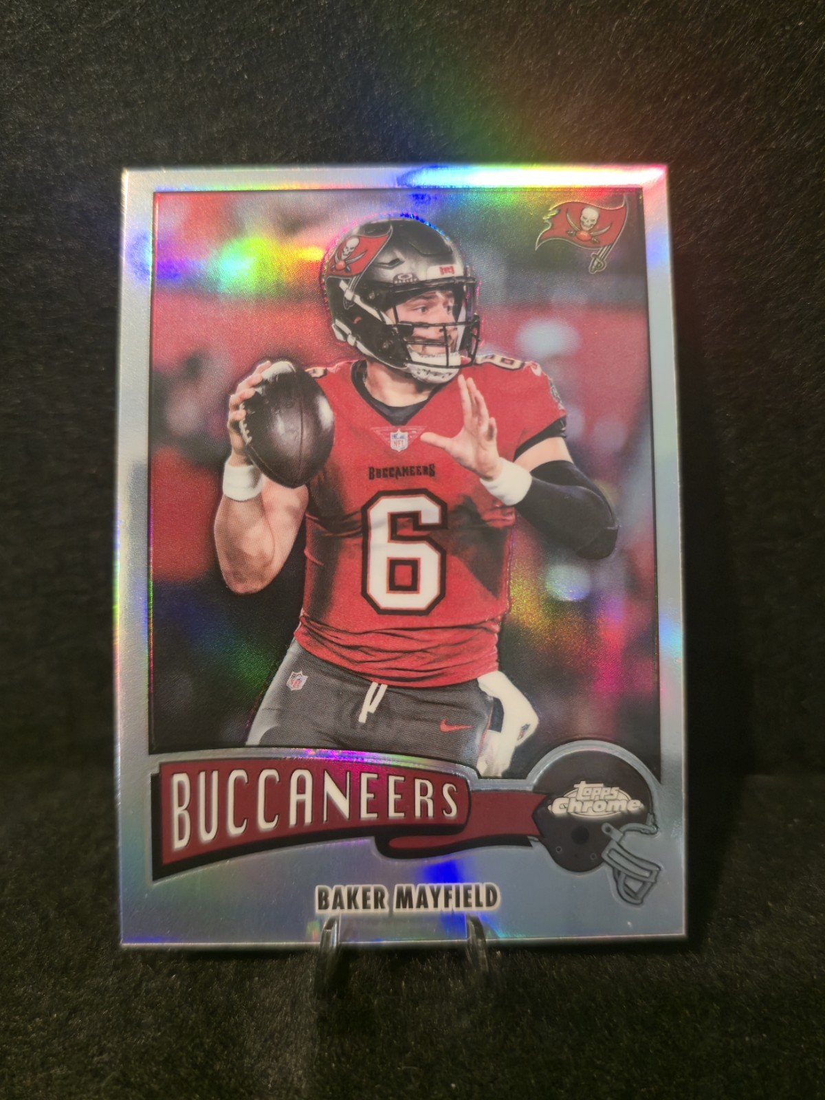 2025 Topps Chrome - 1975 Topps Baker Mayfield #1975-31 Refractor Bucs