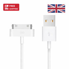 1M 30-Pin USB Charging Cable for Apple iPhone 4 4S 3G 3GS iPad iPod UK