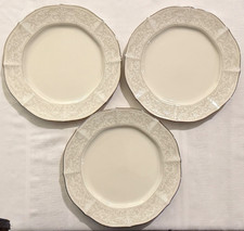 NORITAKE IVORY IMPERIAL LACE Set of 3 New 10....