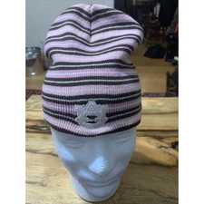 Auburn University beanie Toboggan Brown Pink Drew Pearson Marketing. Nice
