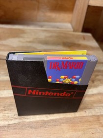 Dr. Mario Nintendo NES 1990 Game. Box & Manual Tested Fast Shipping