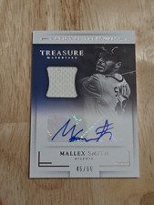 2016 National Treasures MALLEX SMITH Materials Jersey Autograph /99 #TSM-MX Auto