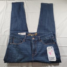 Seven7 Tummyless High Rise Skinny Jeans Size 16