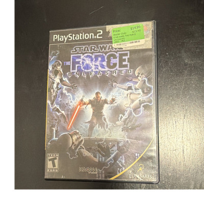 LucasArts Star Wars The Force Unleashed PS2 2008 NTSC-U/C Action Manual