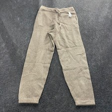 GAP CashSoft Waffle Pajama Jogger Women's Size M Plymouth Rock Brown