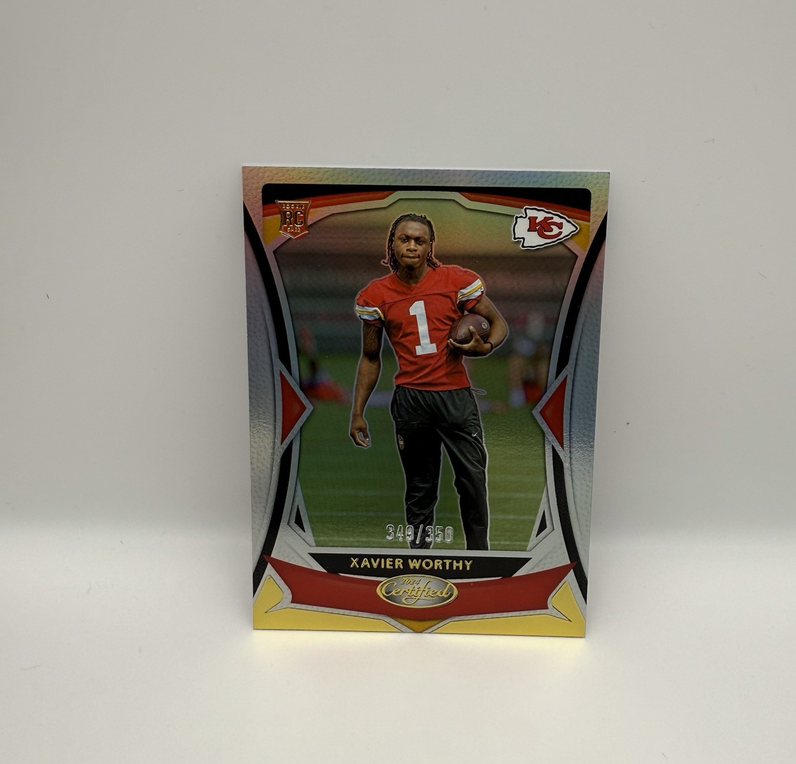 2024 Certified Base Mirror #120 Xavier Worthy /350