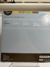 Creative Memories 8x8 Bountiful Designer Prints, 24 pages; NIP Sealed