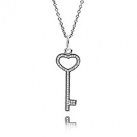 Pandora Unlock My Heart Necklace 390369cz -90 Cm / R.r.p £99 Uk Seller Pandora Unlock My Heart Necklace 390369cz -90 Cm / R.r.p £99 Uk Seller