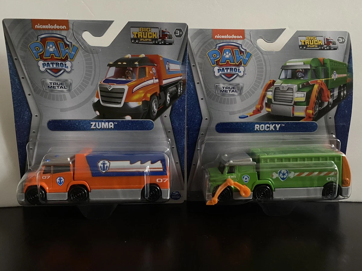 Paw Patrol True Metal Big Trucks Die Cast Vehicles - Zuma – PoundFun™