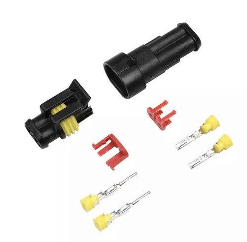 30Set 1/2/3/4/5/6 Pin Way Wire harness Waterproof Male Female Car Plug Connector - Picture 5 of 12