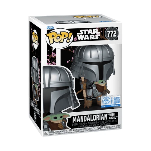 Funko Pop! Star Wars: Impressions MANDALORIAN w/ GROGU #772 Target Exclusive