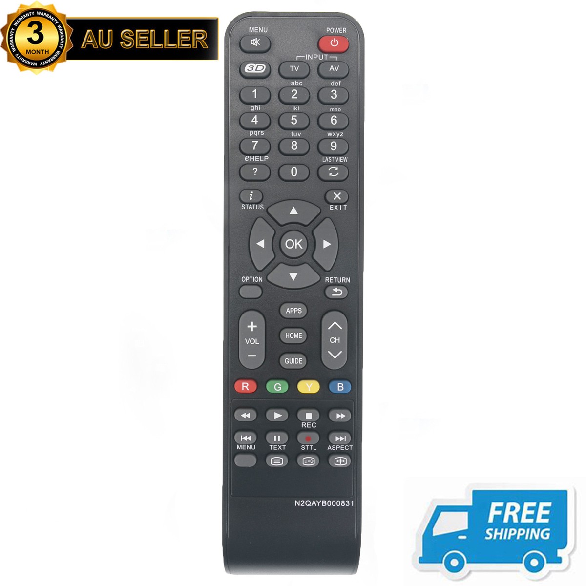 TELECOMMANDE POUR PANASONIC TVs TELECOMMANDE POUR PANASONIC TVs