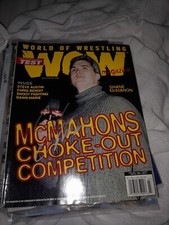 Shane Mcmahon Signed Wrestling Magazine Wwe Wwf Wcw Owner Era Rare