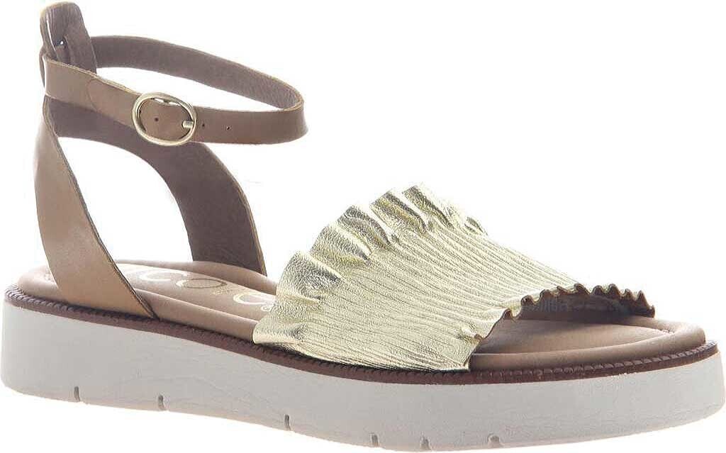 NICOLE Womens Gold Heel Rest Delancey Round Stacked Heel Leather Booties 7.5 M