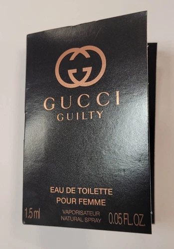 Gucci Guilty Pour Femme Perfume EDT 0.05 oz Sample NEW!