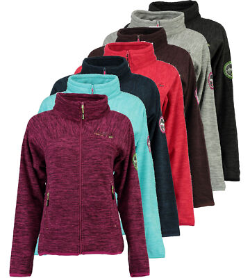 Geographical Norway women's fleece jacket transition sweatshirt hiking fleece jacket